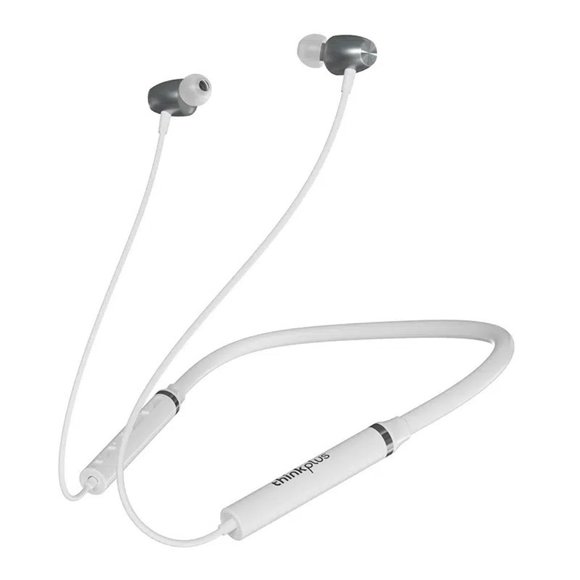 Lenovo Thinkplus HE05X PX5 Waterproof Wireless Neckband Earphone Headphone white - Picture 3 of 4